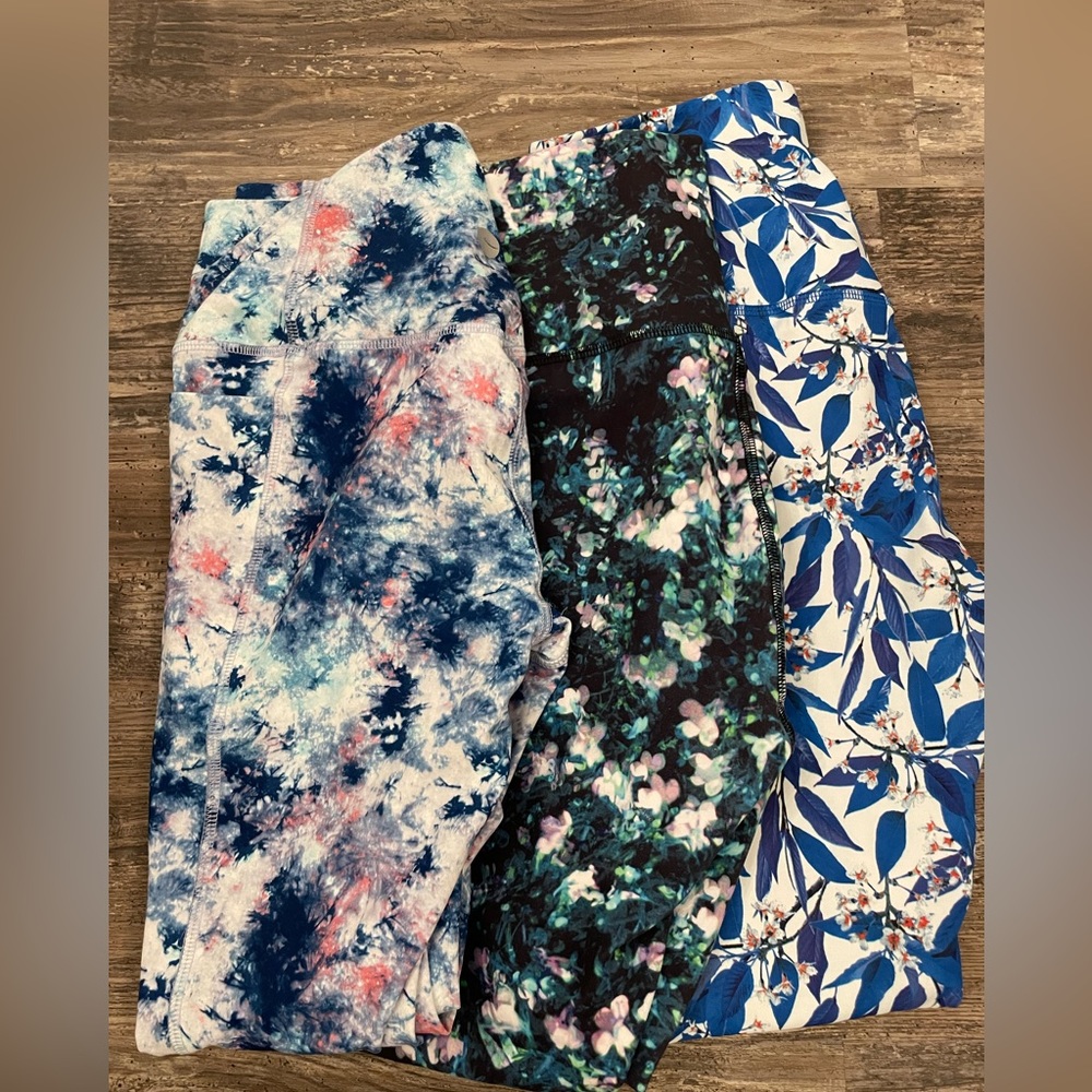 Lot of Exercise Pants Leggings Gottex RBX Small